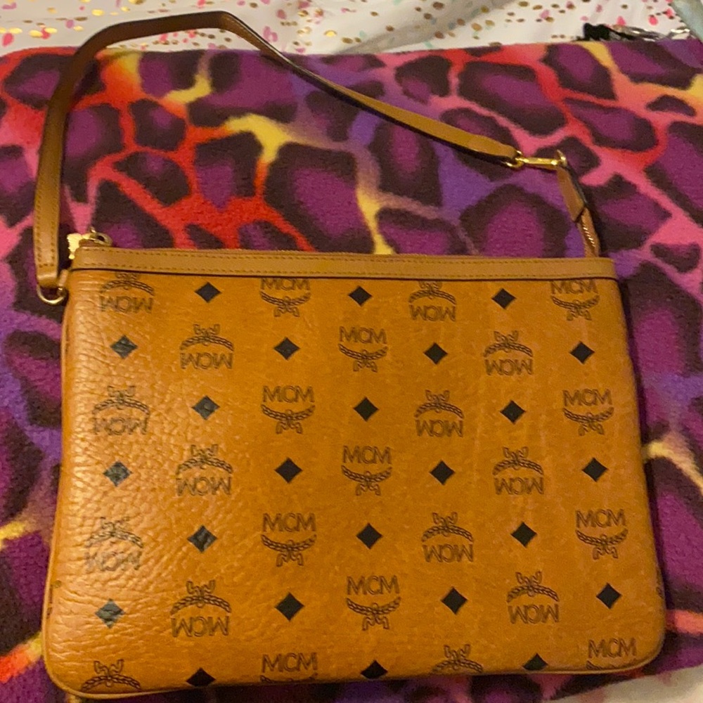 MCM purse. Worn multiple times. REAL